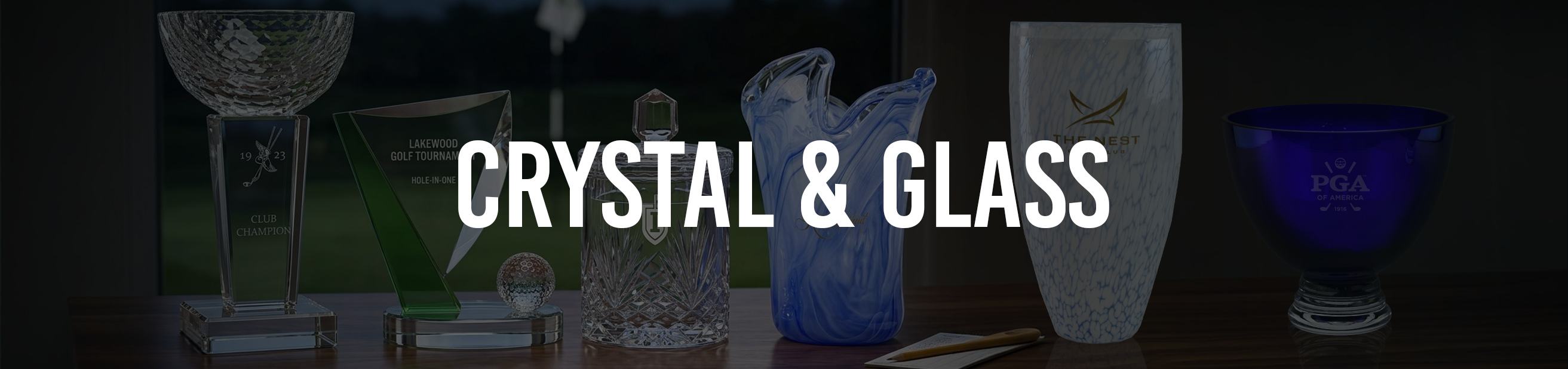 Crystal + Glass