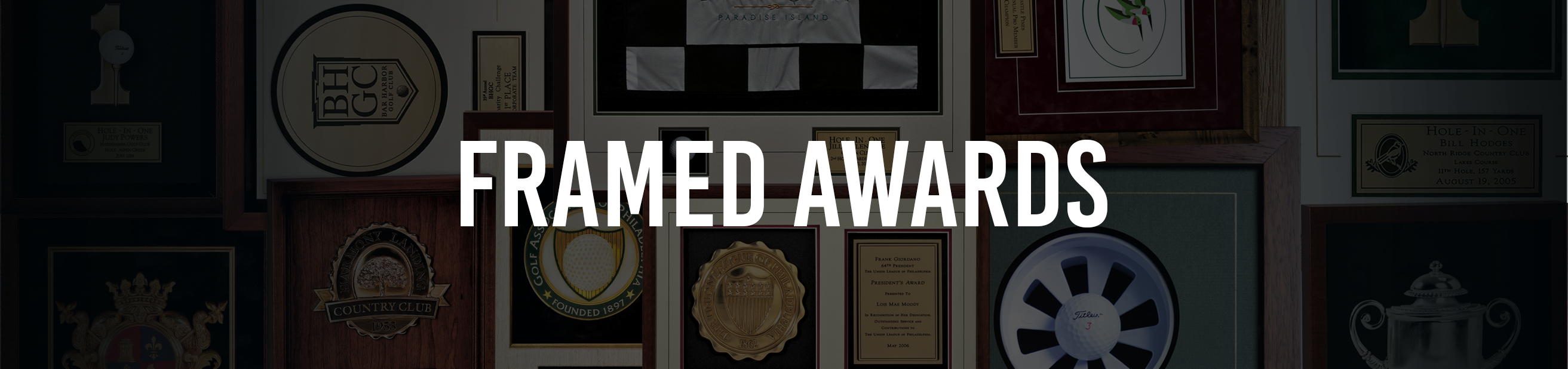 Framed Awards