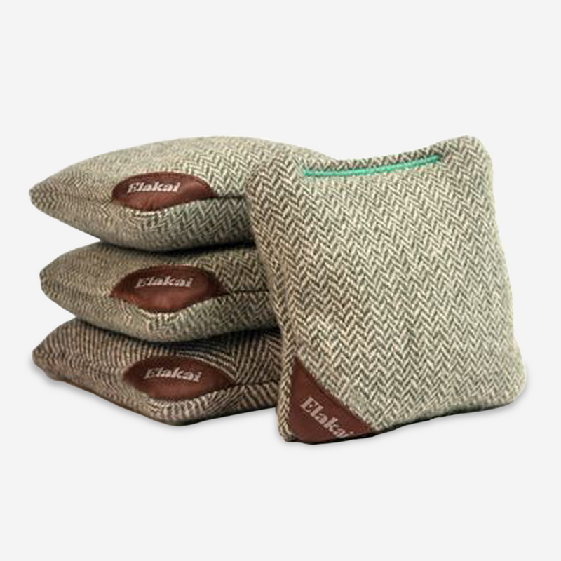Herringbone Travel-Size Cornhole Bags