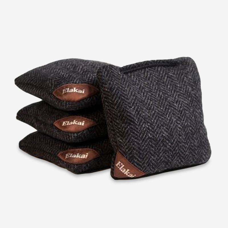 Herringbone Travel-Size Cornhole Bags