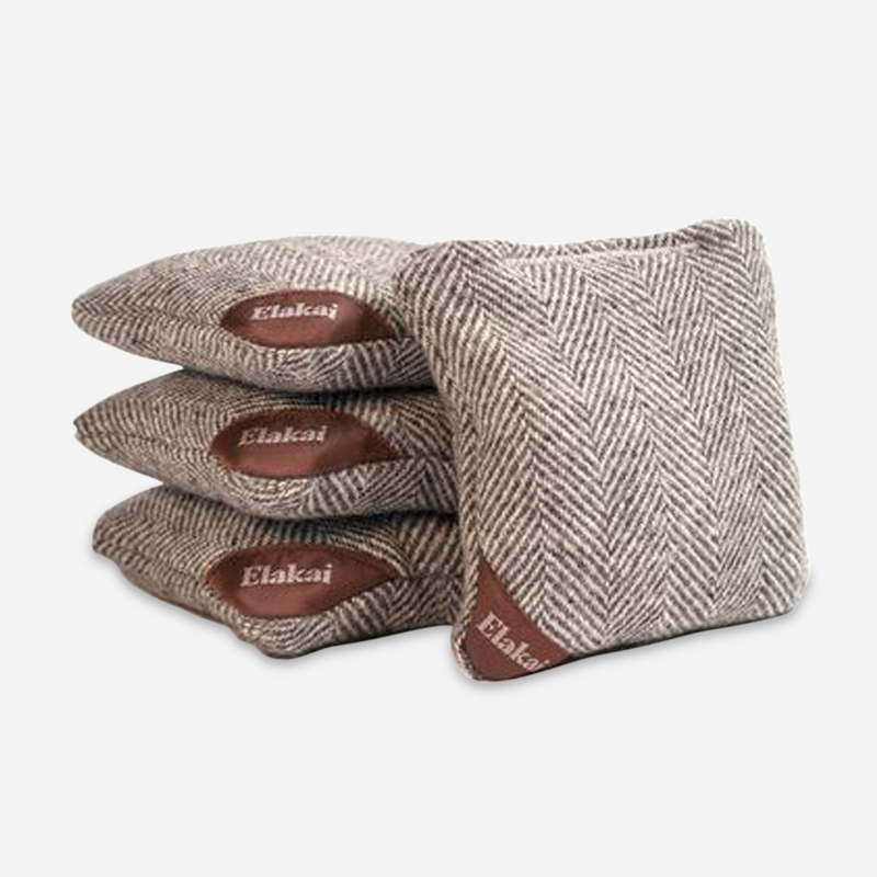 Herringbone Travel-Size Cornhole Bags